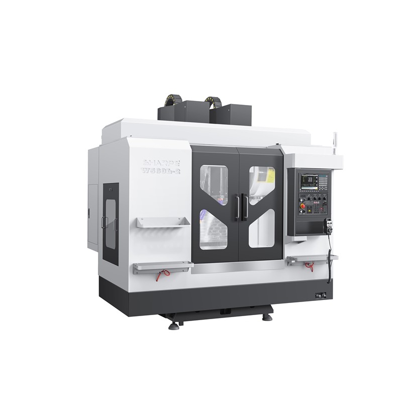 高效率，高刚性双主轴加工中心W560L